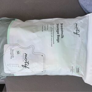 Breastmilk Storage Bags - White